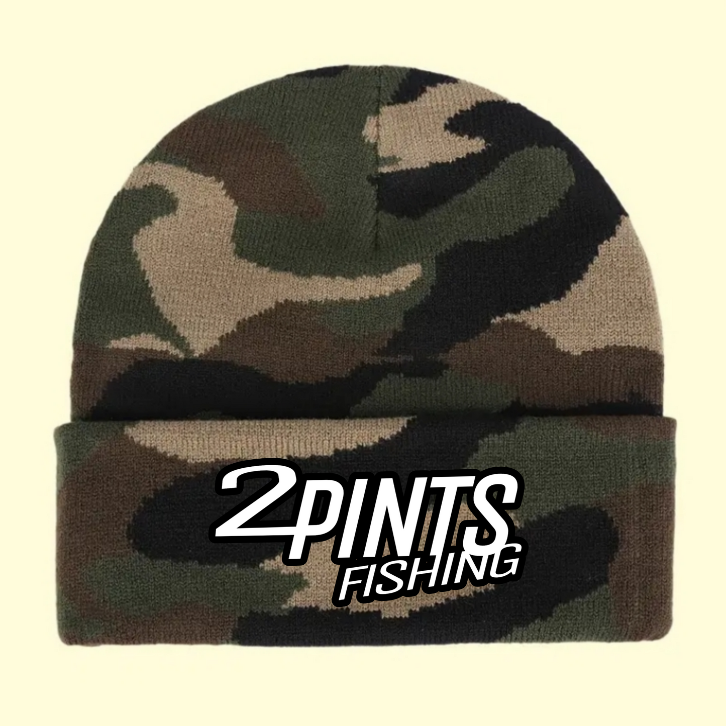 Warm Camo Fishing Beanie