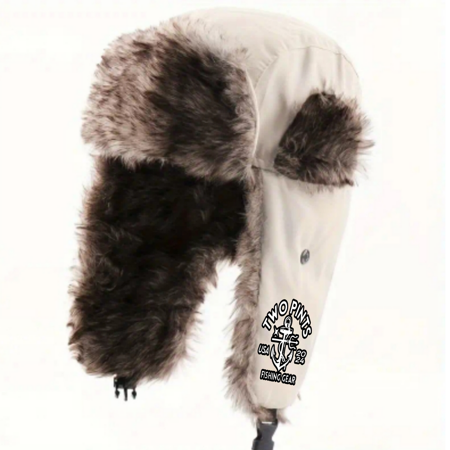 Arctic Fishing Trapper Hat - Warm Plush Lined Faux Fur Winter Cap