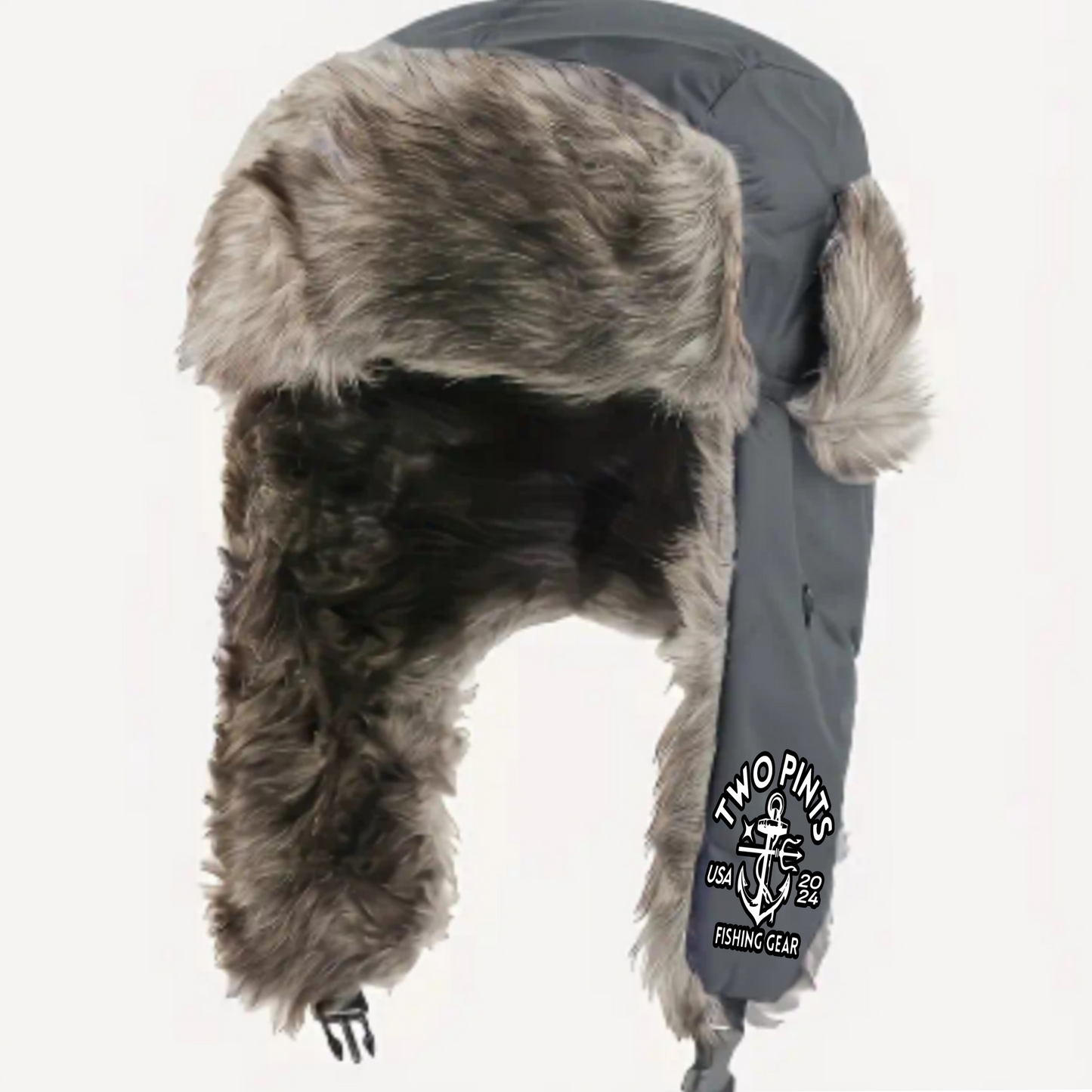 Arctic Fishing Trapper Hat - Warm Plush Lined Faux Fur Winter Cap