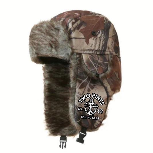 Arctic Fishing Trapper Hat - Warm Plush Lined Faux Fur Winter Cap