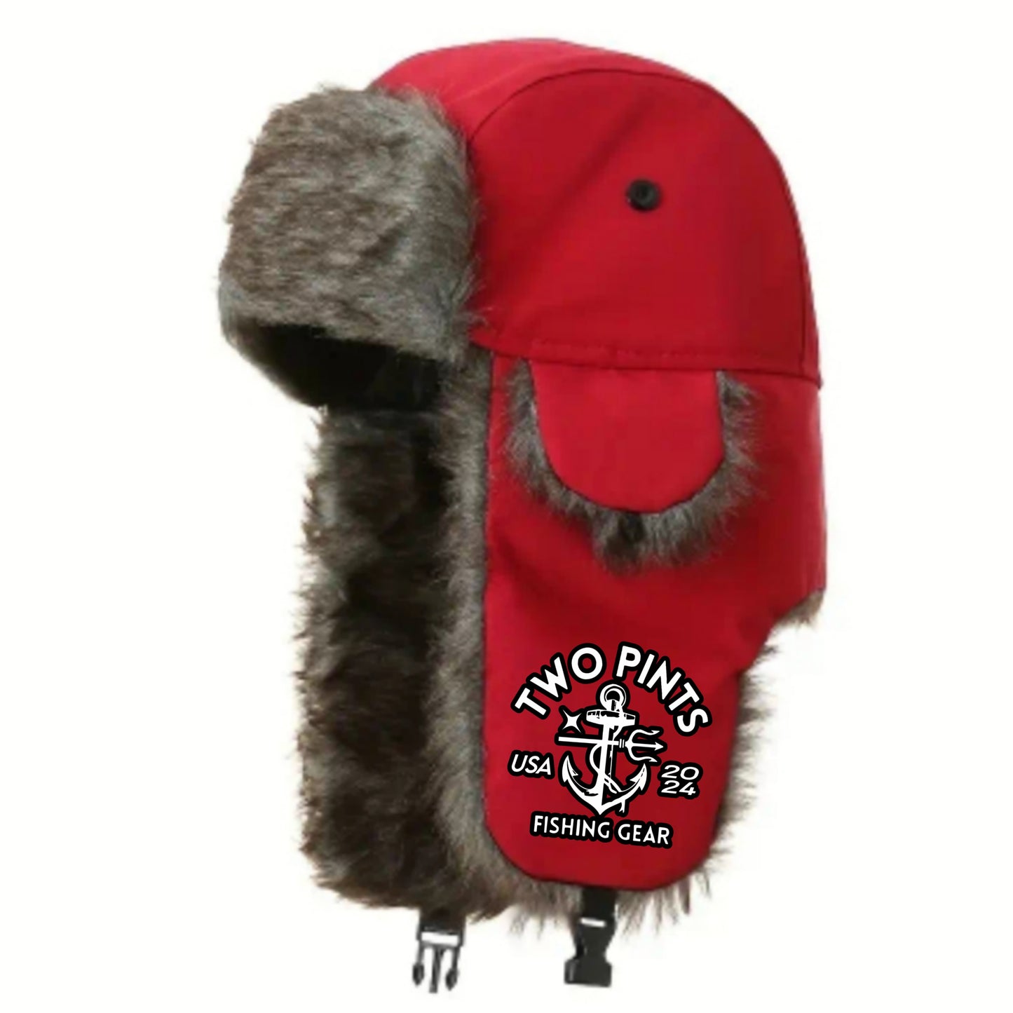 Arctic Fishing Trapper Hat - Warm Plush Lined Faux Fur Winter Cap