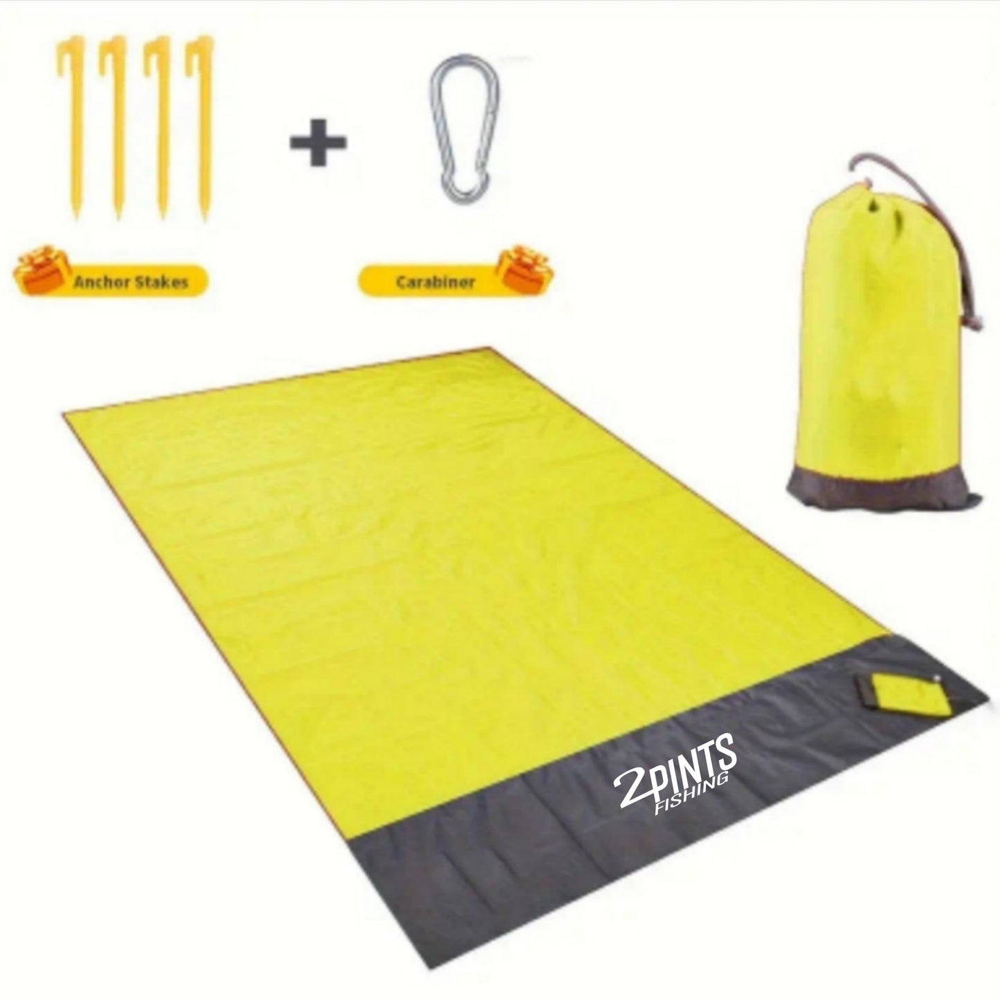 XL Summer Beach Blanket Waterproof Durable and Tear Resistant