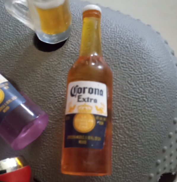 Corona Bottle Shoe Charm