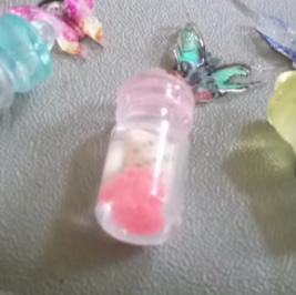 Sea Shell Jar Shoe Charm