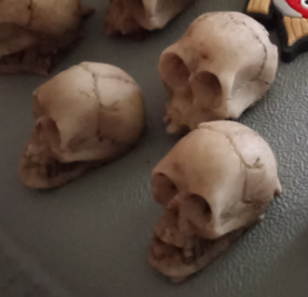 Skull Shoe Charm