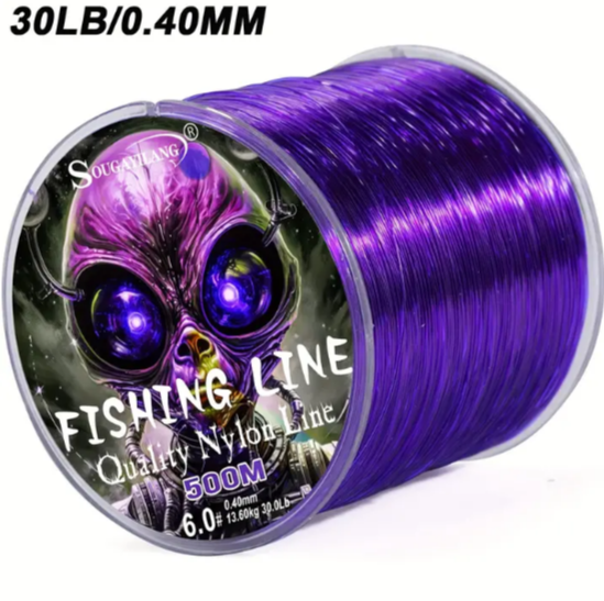 HiVis Mono Quality Fishing Line 500m