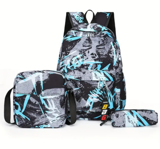 3 Piece Backpack Set