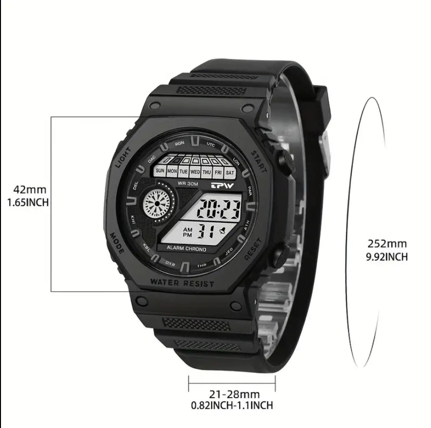 30 Meter WR Sport Watch + Case