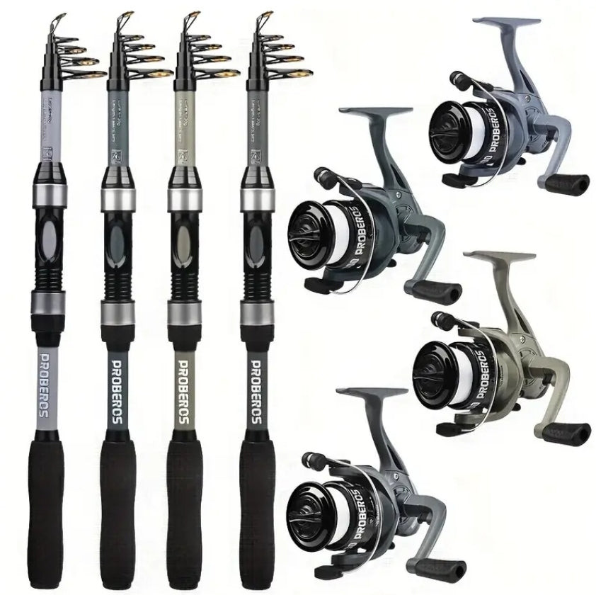 120 Piece Rod Reel Combo