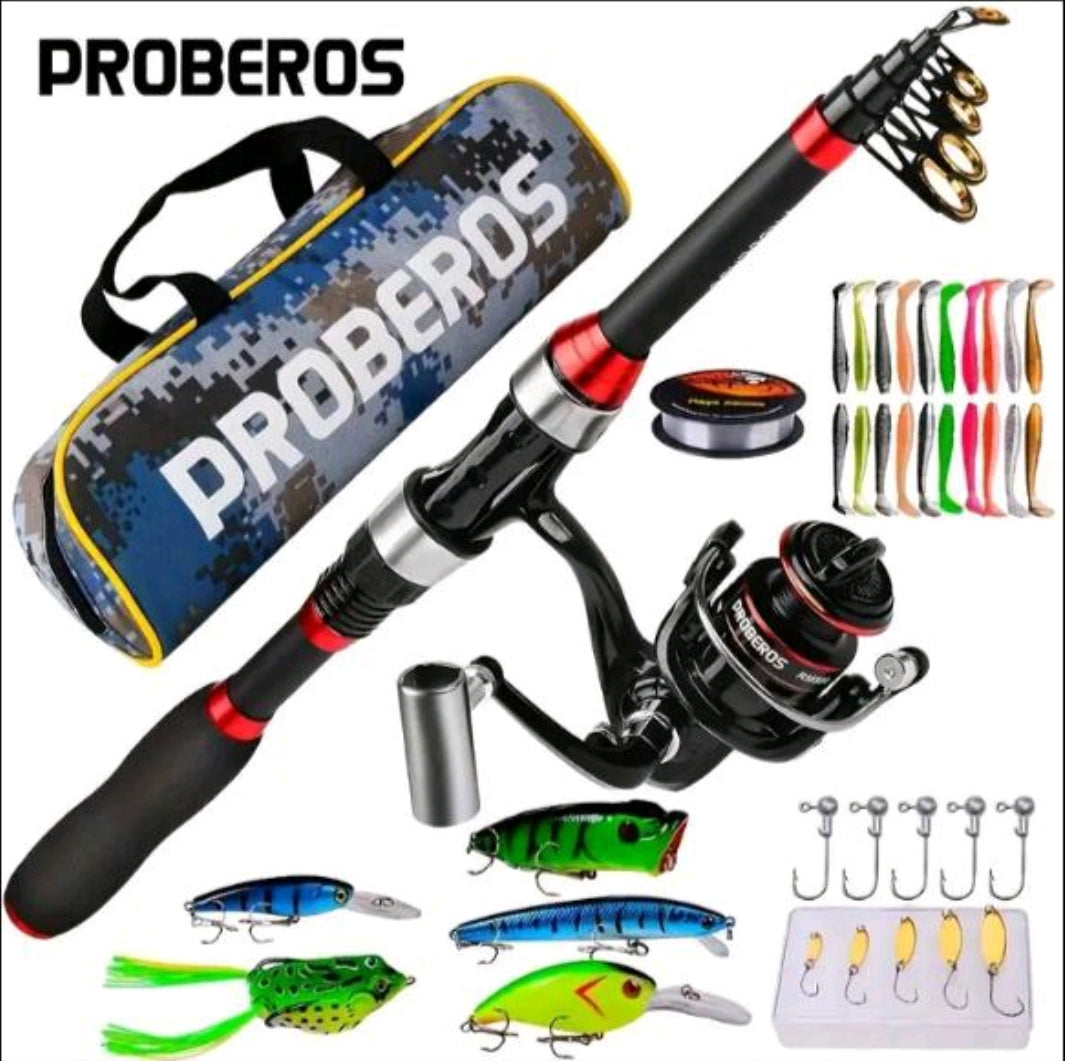 120 Piece Rod Reel Combo