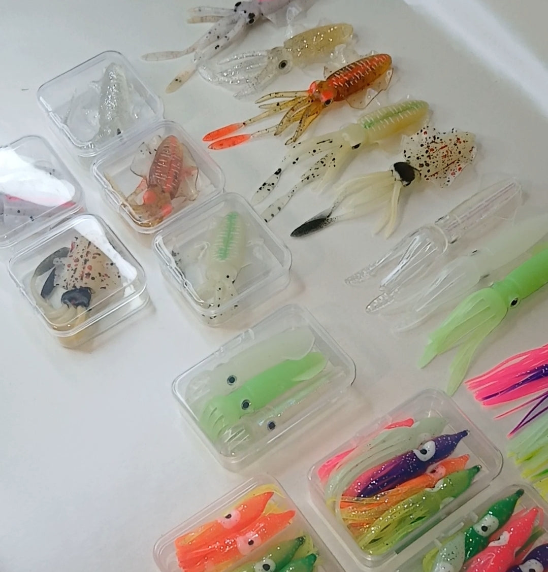 Medium Size Squid Lures