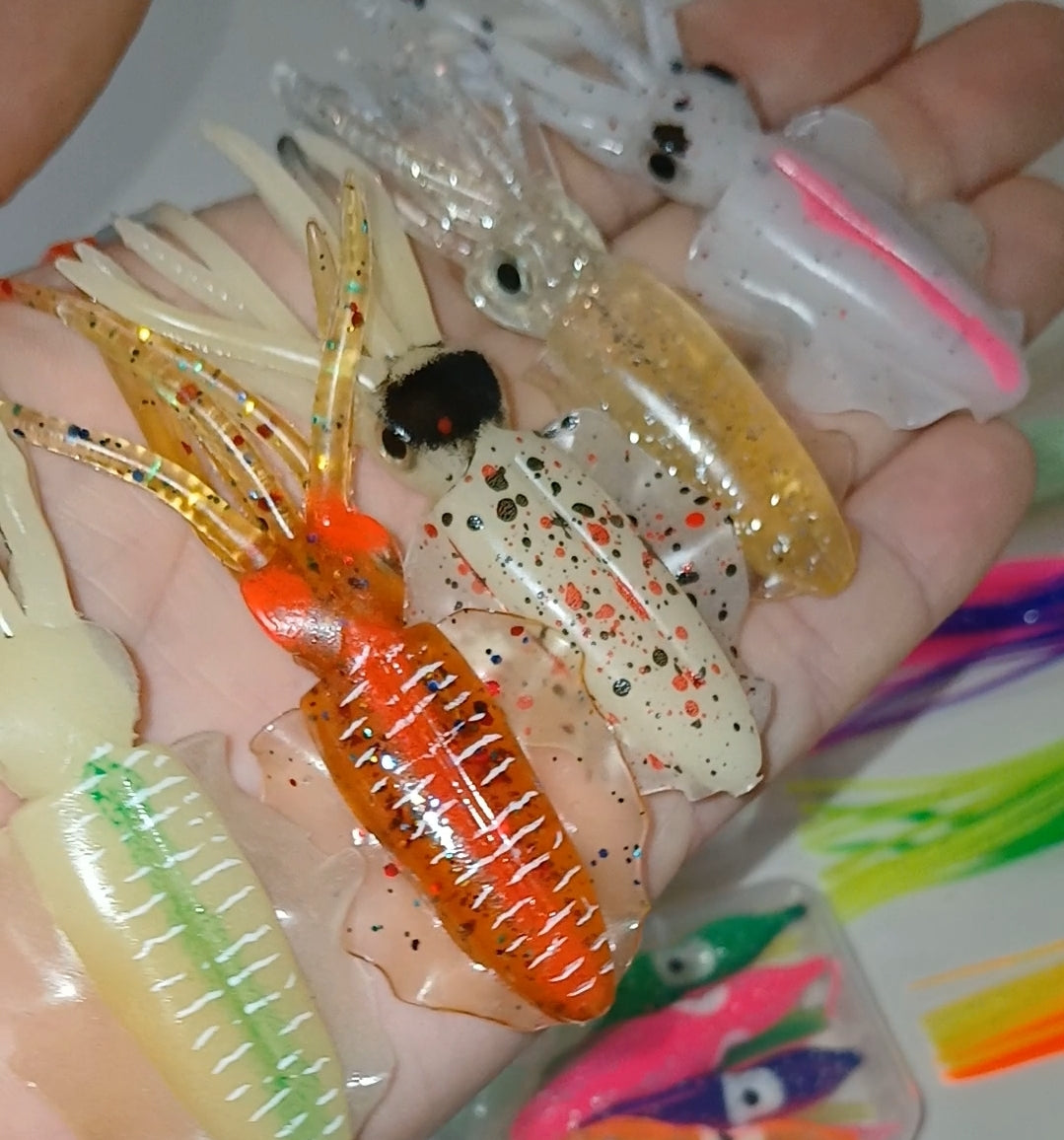 Medium Size Squid Lures