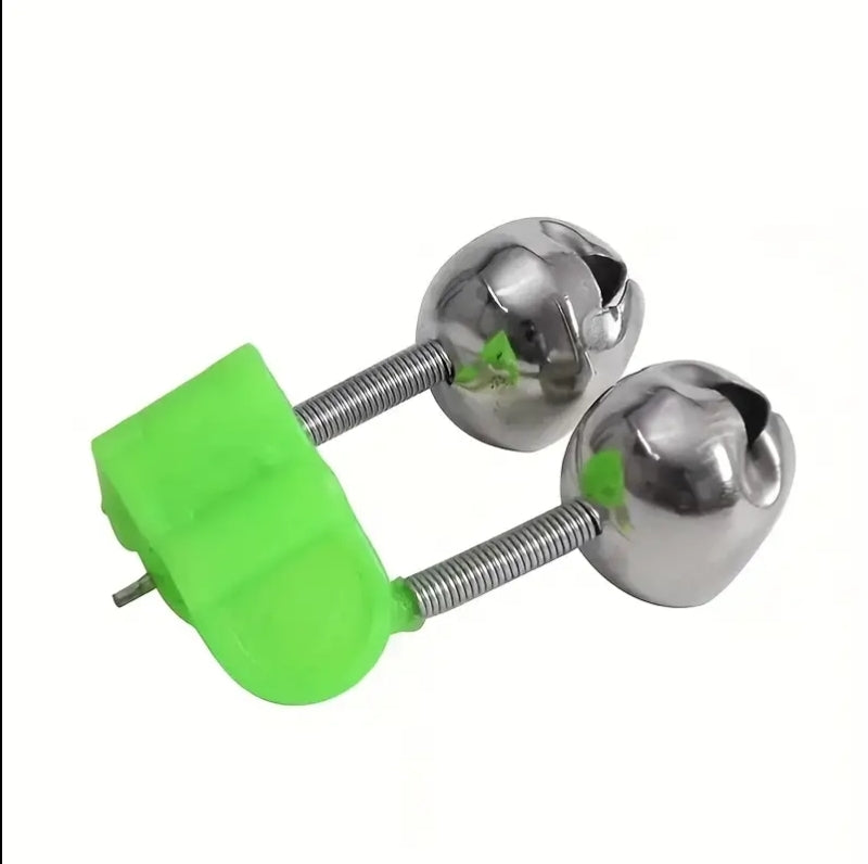 2 Pack Sensitive Loud Fishing Bell Clip for Fishing Pole