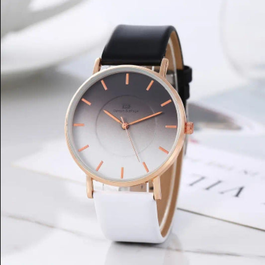 Elegant Quartz Womens Watch , two tone colors, classy and stylish.