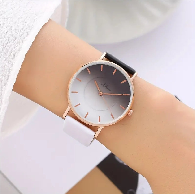 Elegant Quartz Womens Watch , two tone colors, classy and stylish.