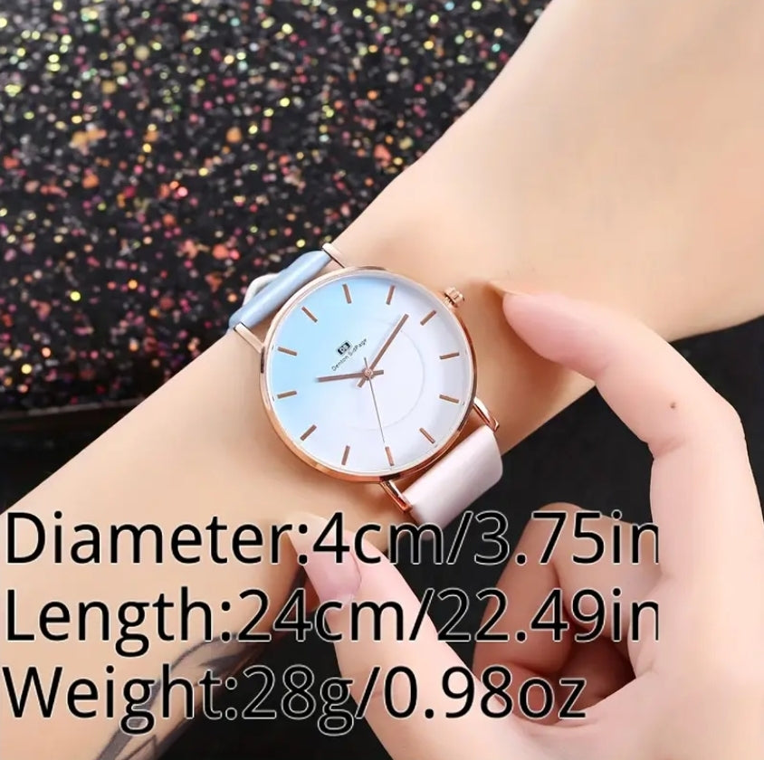 Elegant Quartz Womens Watch , two tone colors, classy and stylish.