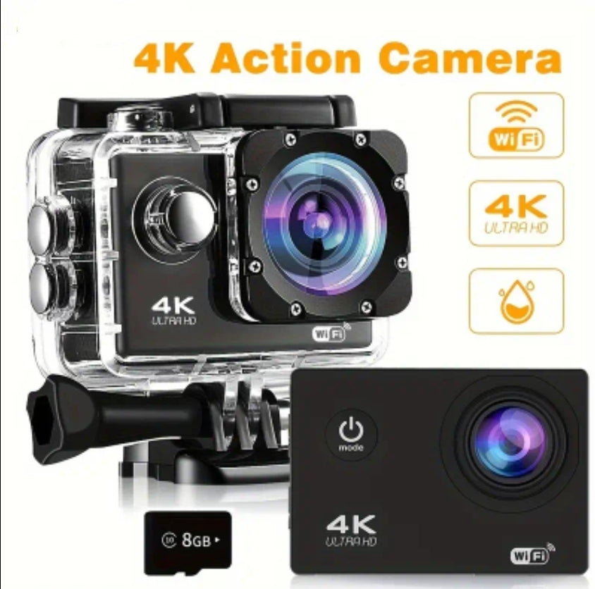 4K Ultra HD Waterproof Camera