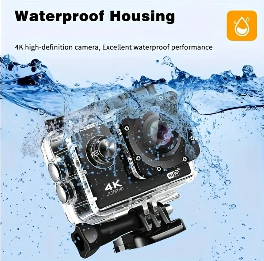 4K Ultra HD Waterproof Camera