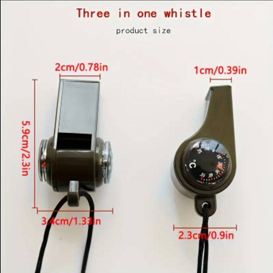 3 in 1 Emergency Whistle