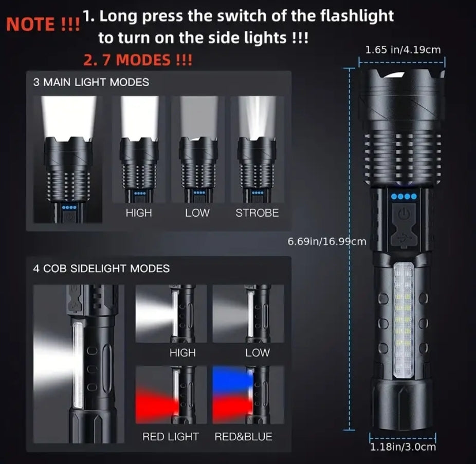 Ultra Bright Tactical Flashlight