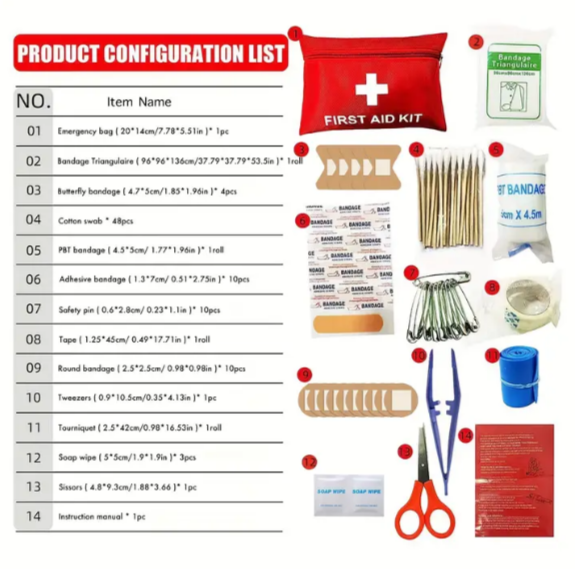 First Aid Kit (104 Piece)