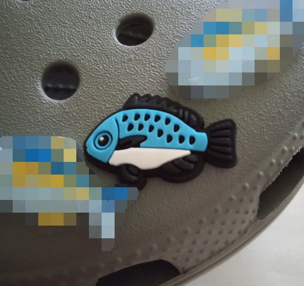 Fish Shoe Charms