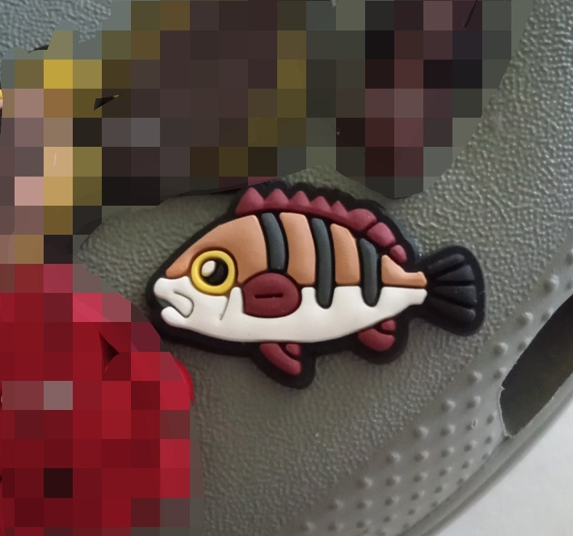 Fish Shoe Charms