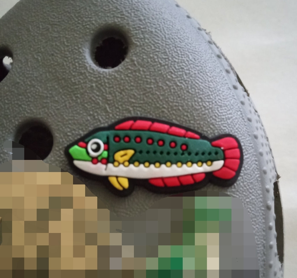 Fish Shoe Charms