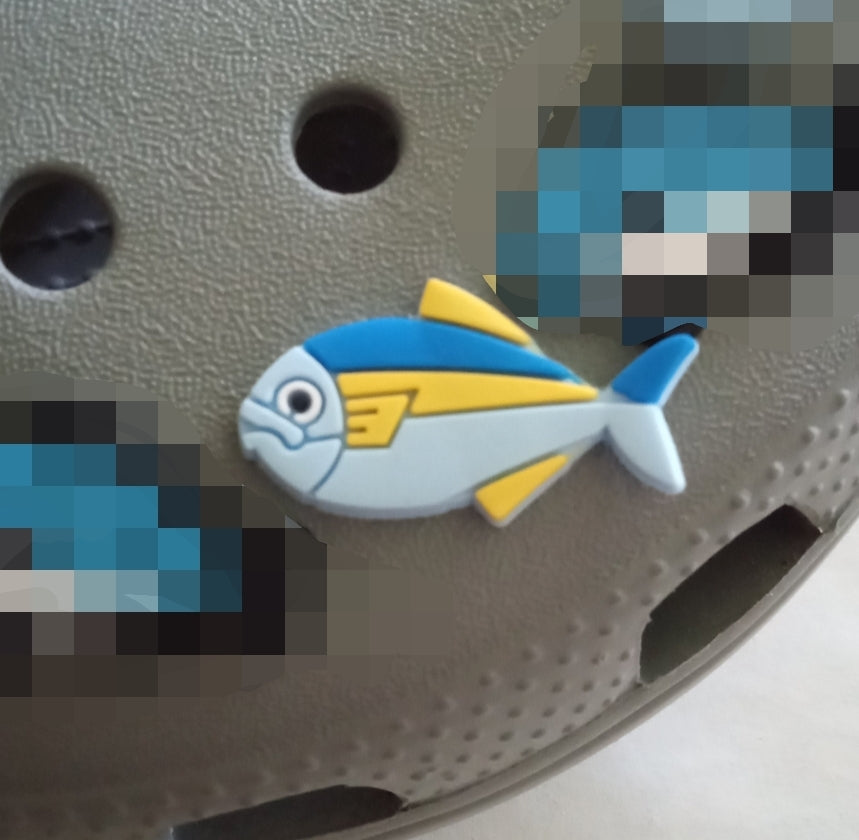 Fish Shoe Charms