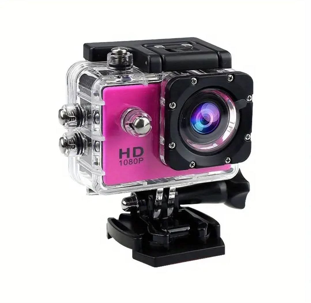 HD 1080p Waterproof Camera with Case