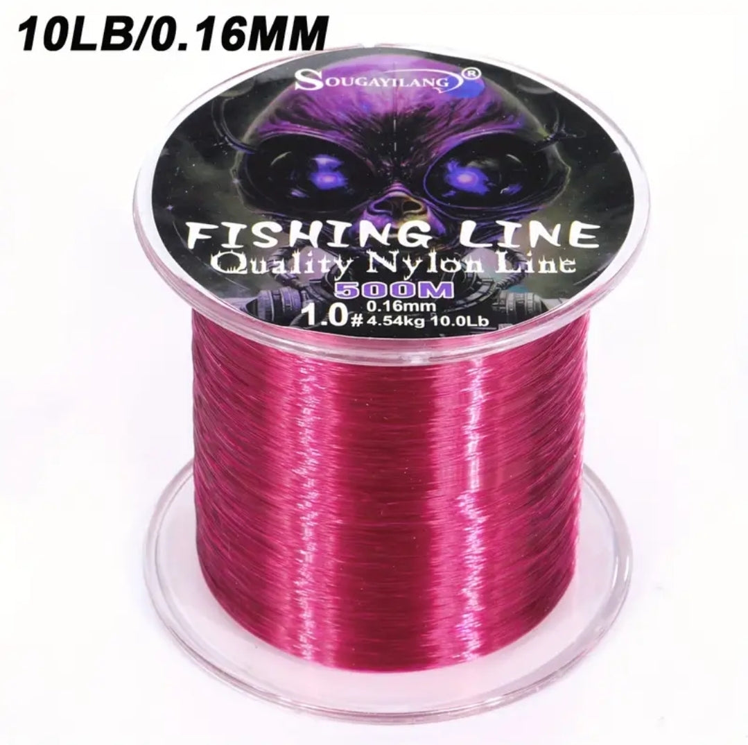 HiVis Mono Quality Fishing Line 500m