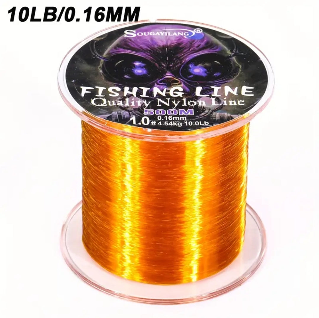 HiVis Mono Quality Fishing Line 500m