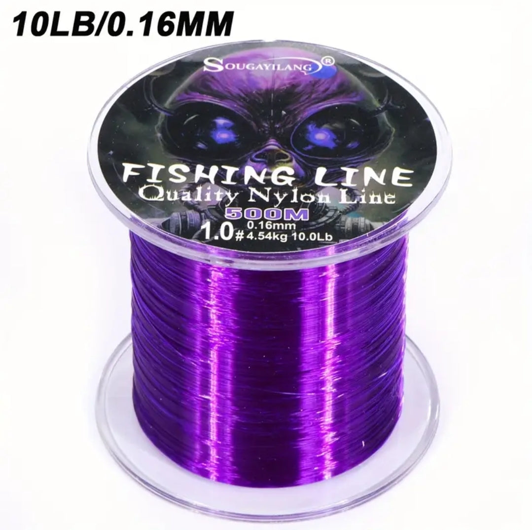 HiVis Mono Quality Fishing Line 500m