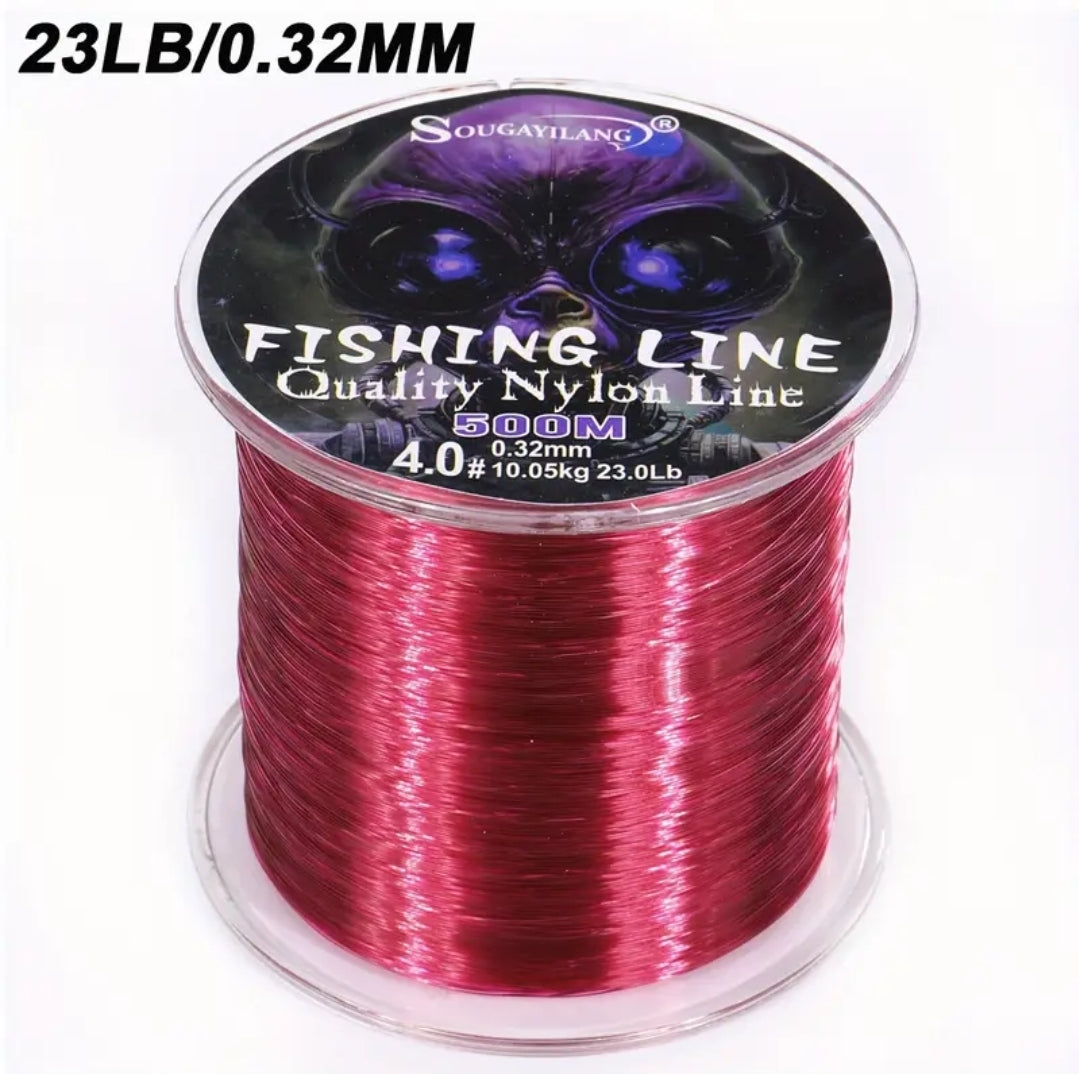 HiVis Mono Quality Fishing Line 500m