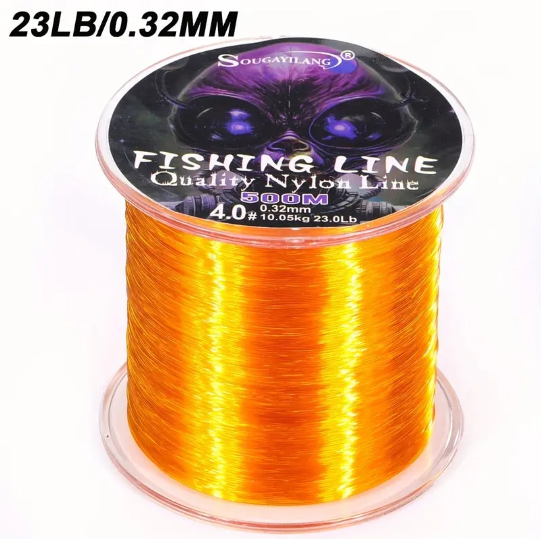 HiVis Mono Quality Fishing Line 500m