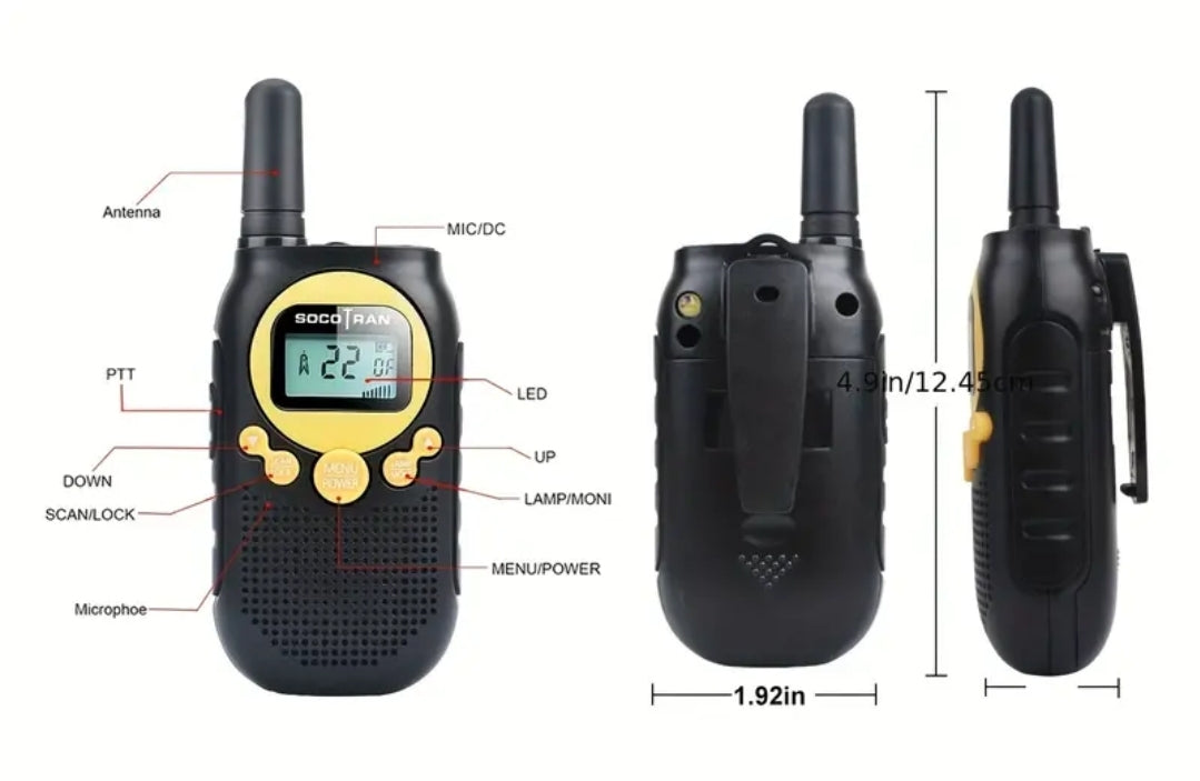 3-Mile 2-Way Fishing Radio