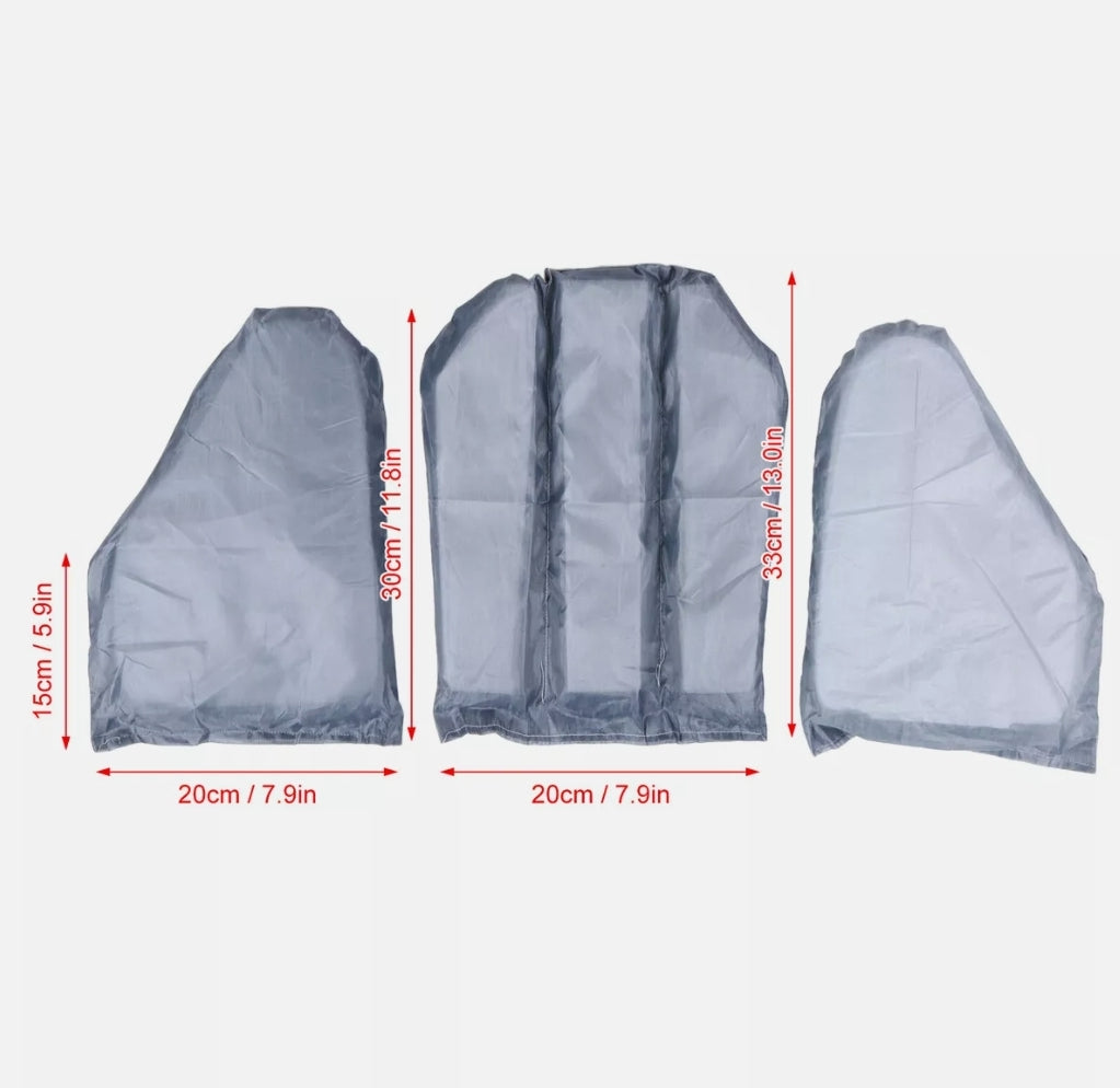 Fishing Vest - 11 Zipper Pockets - Optional Foam Inserts - Bass Fly Fishing Catfishing Saltwater Freshwater