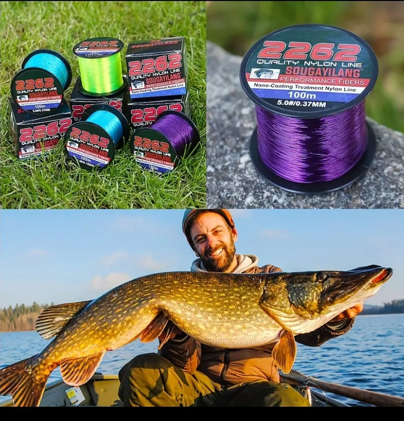 100M Hi-Vis Mono Fishing Line