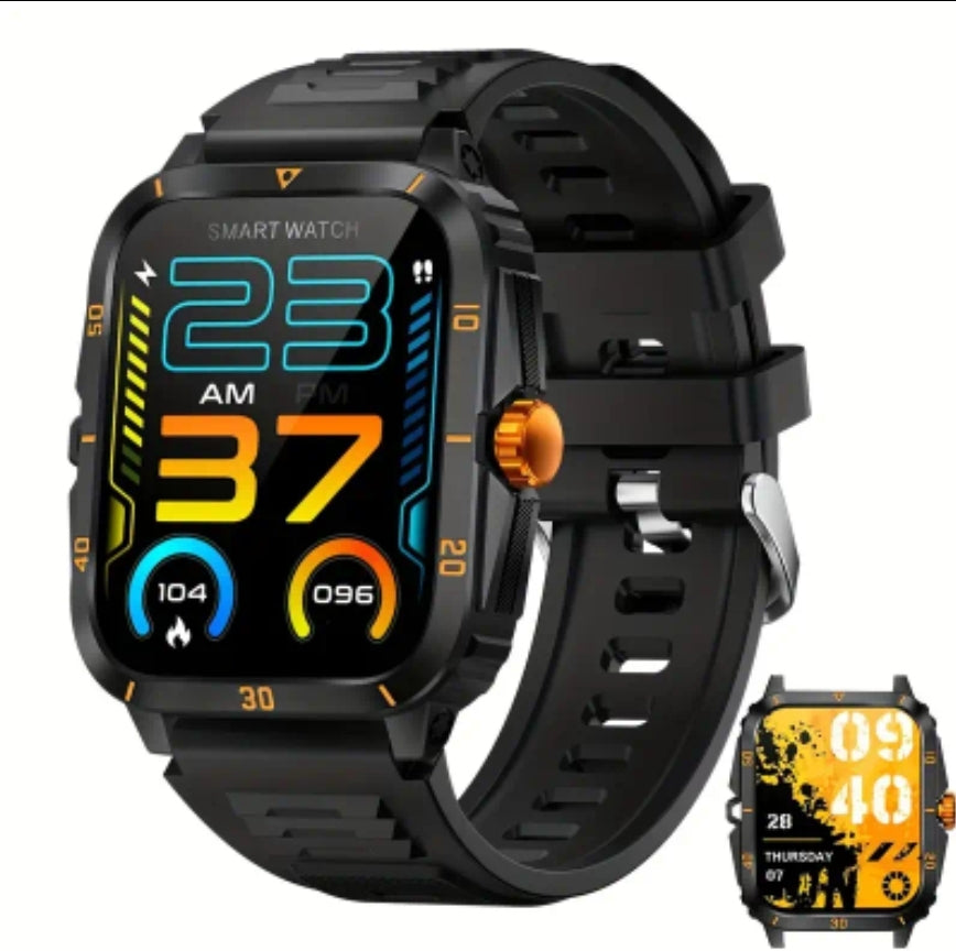 1.96" HD Smartwatch Touchscreen Bluetooth Music/Calling