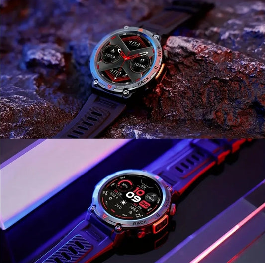 Waterproof Smart Watch for Android/iPhone w/ wireless calling, music, weather, apps, TFT HD dislay