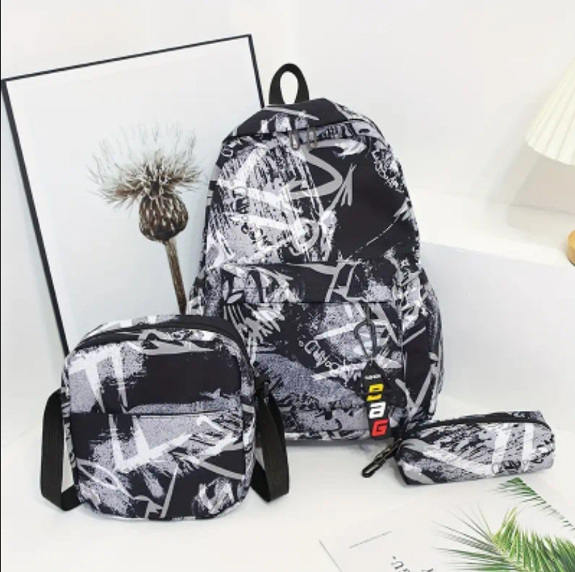 3 Piece Backpack Set