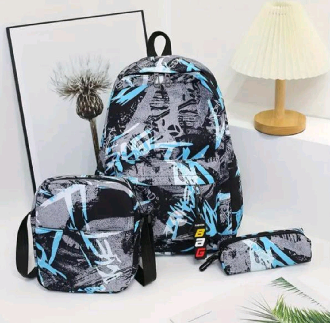 3 Piece Backpack Set