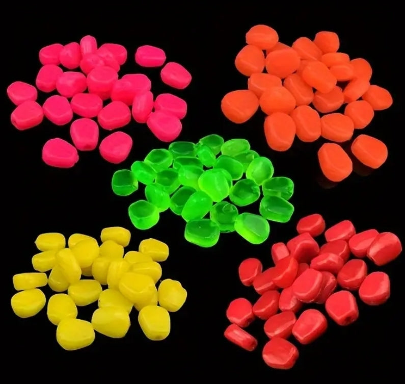 100 Pack Silicone Corn Sinking Soft Lures