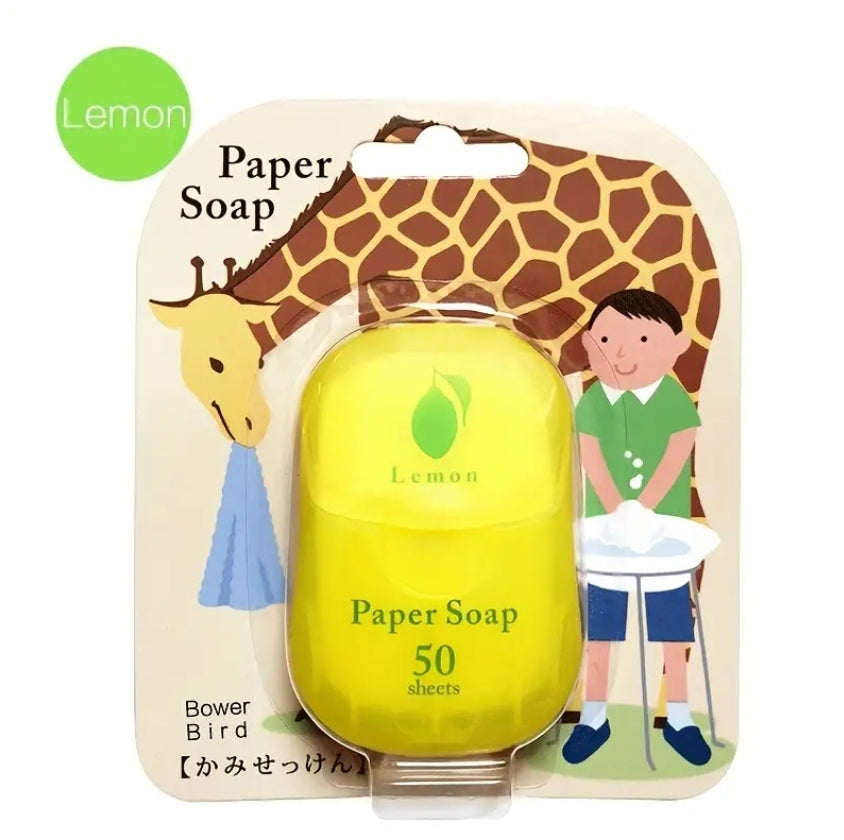 Portable Paper Soap