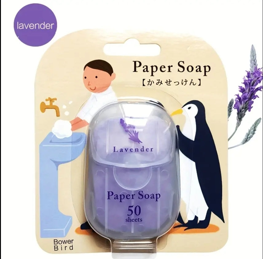 Portable Paper Soap