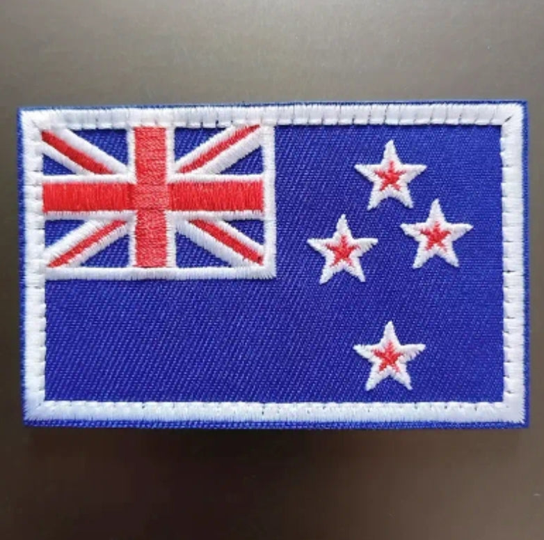 UK Velcro Patches - UK England Australia New Zealand Tactical Morale Embroidered Hook and Loop Badge