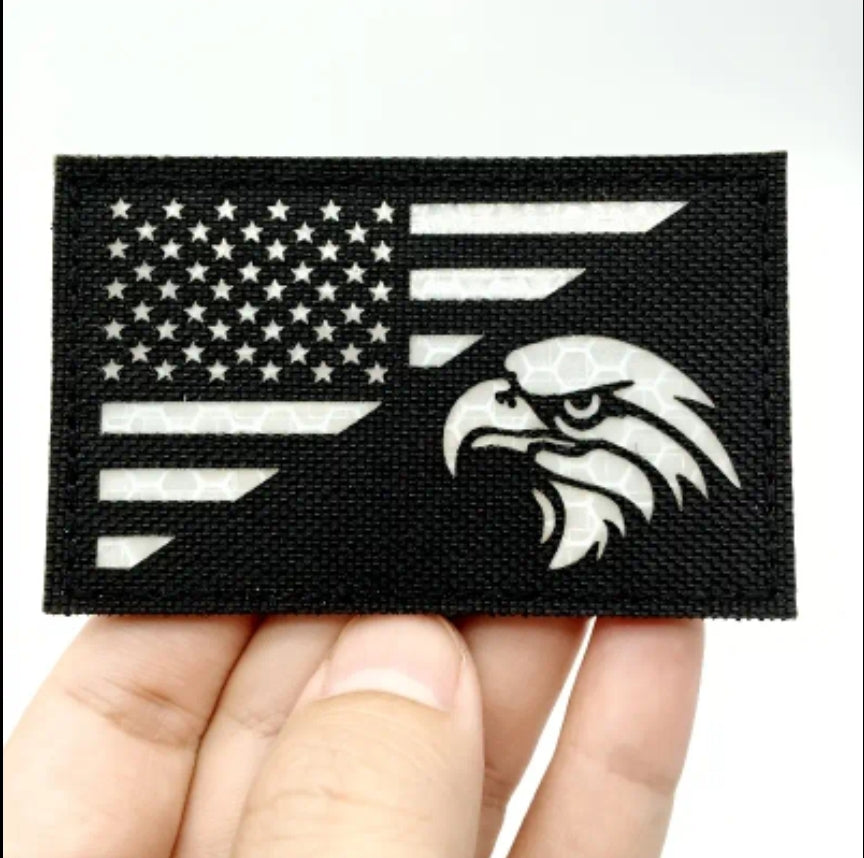 USA Flag Velcro Tactical Patches