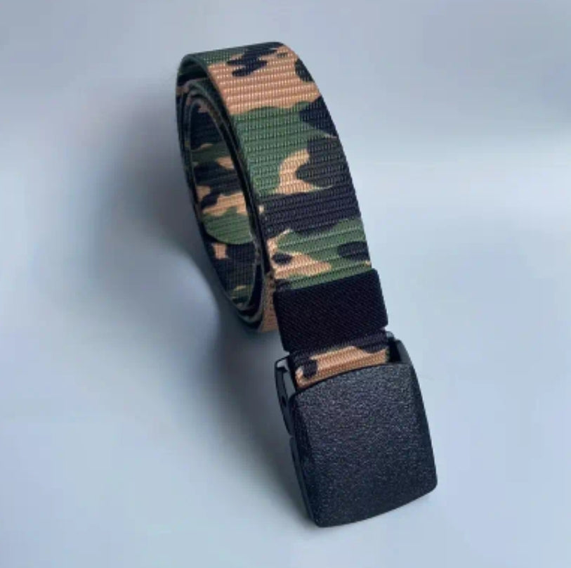 Heavy Duty Tactical Camo Belt 47.2 inch 600D Puncture Proof