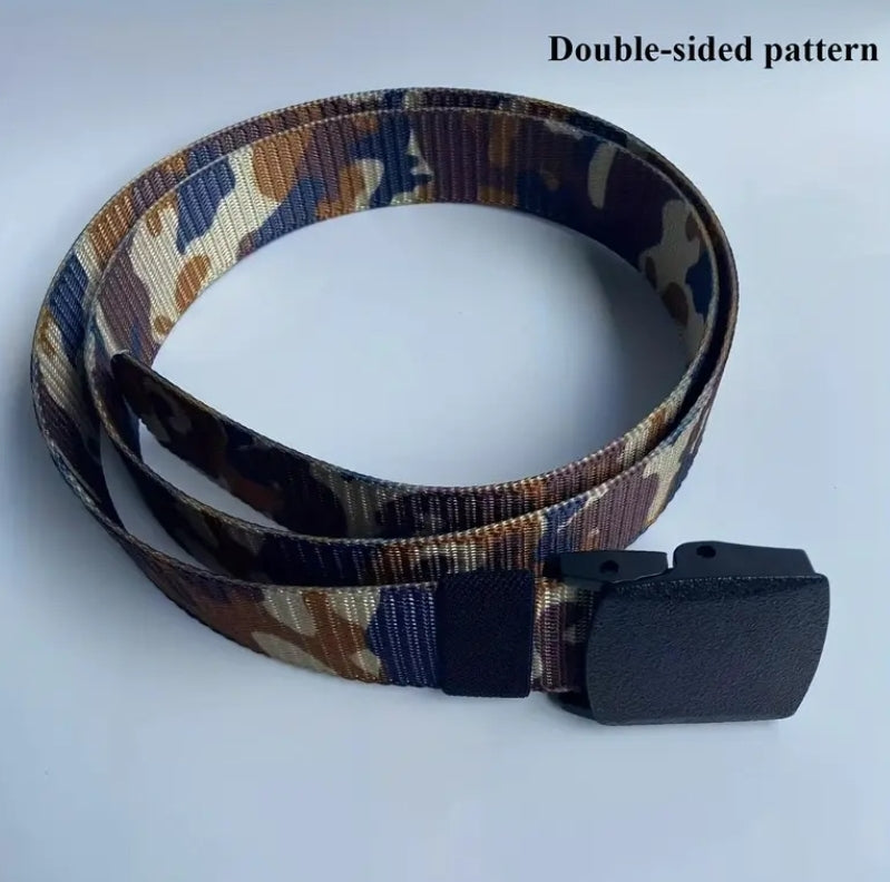 Heavy Duty Tactical Camo Belt 47.2 inch 600D Puncture Proof