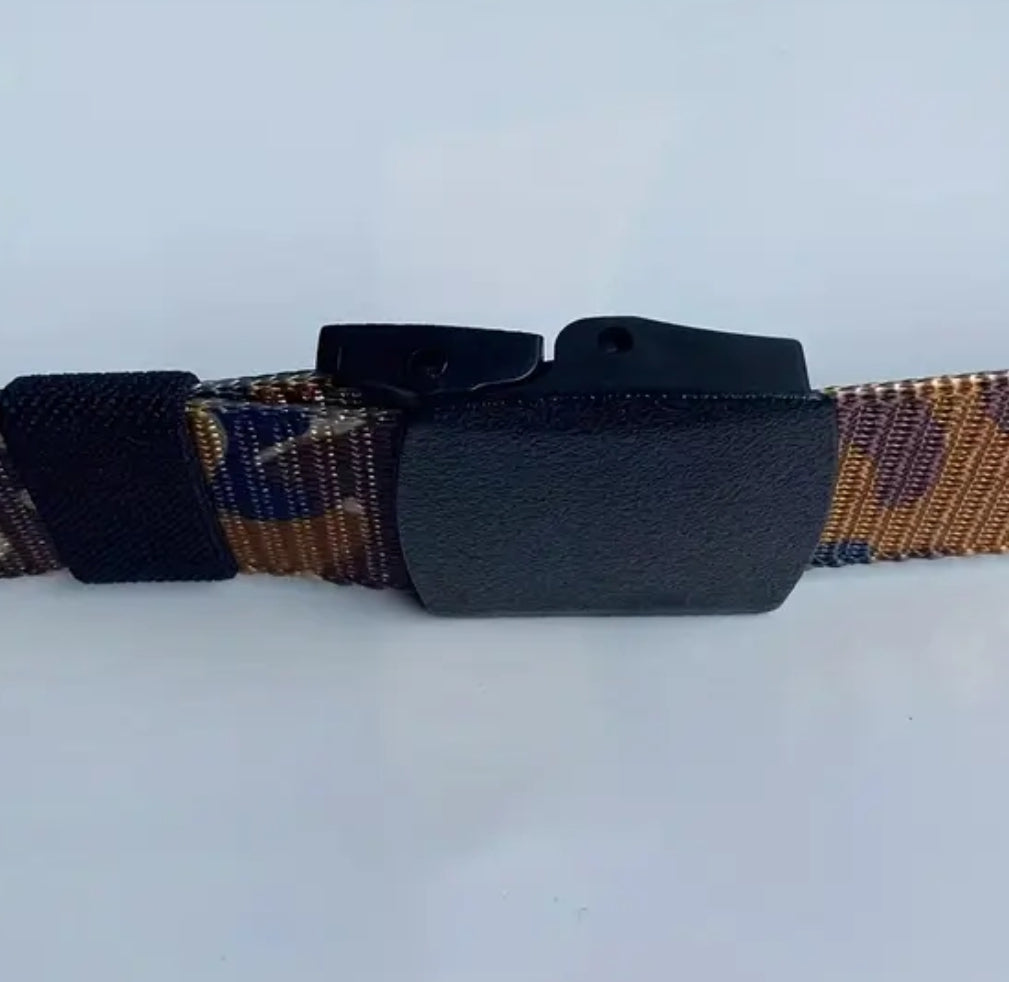 Heavy Duty Tactical Camo Belt 47.2 inch 600D Puncture Proof